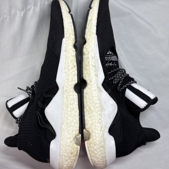 Adidas Y-3 Saikou Sneakers Mens Size 12 Black Original Limited‎ AC7196 2017 EUC - Picture 9 of 11